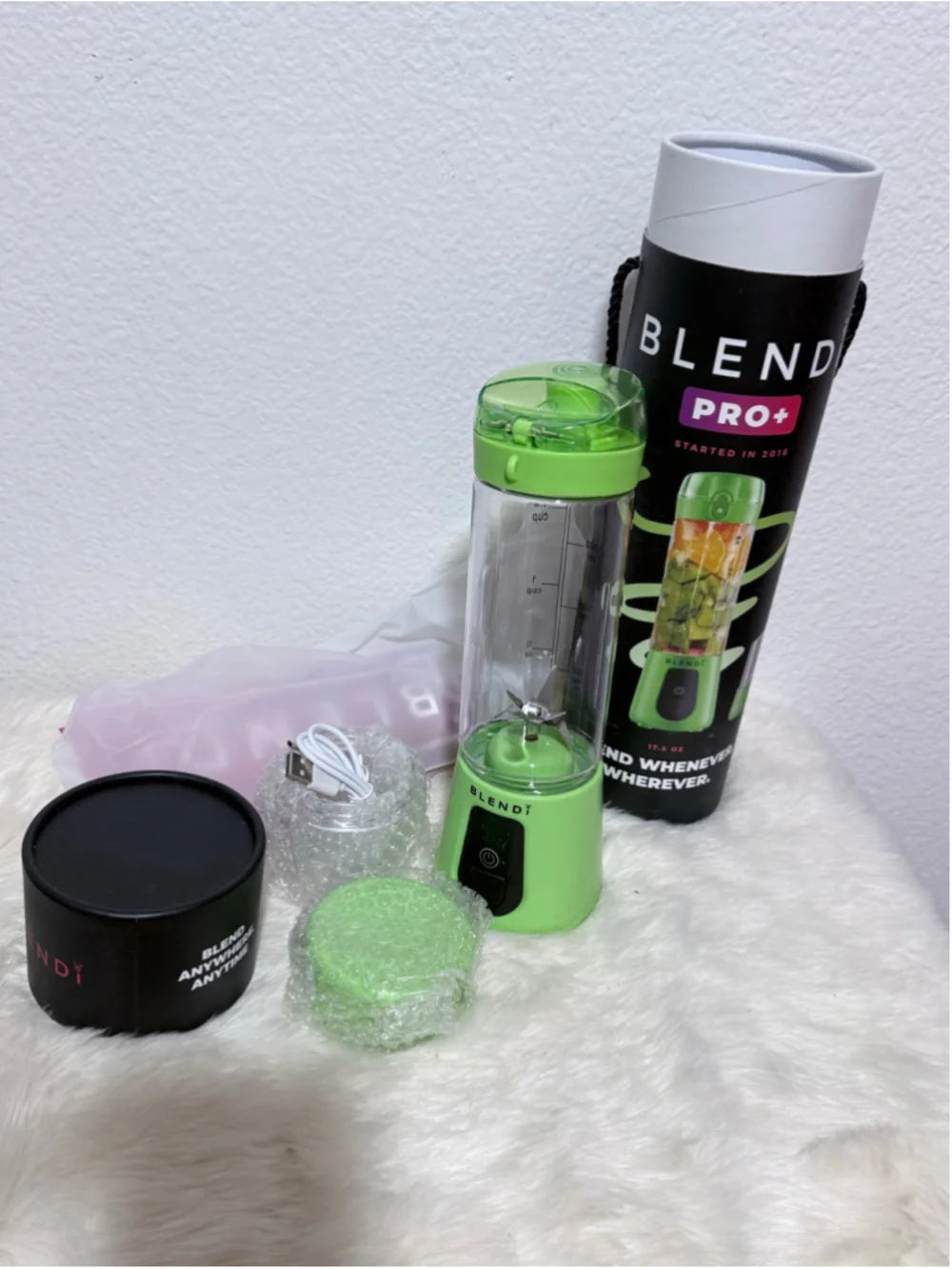 Blendi Pro+ Portable Blender One Size Green and Black